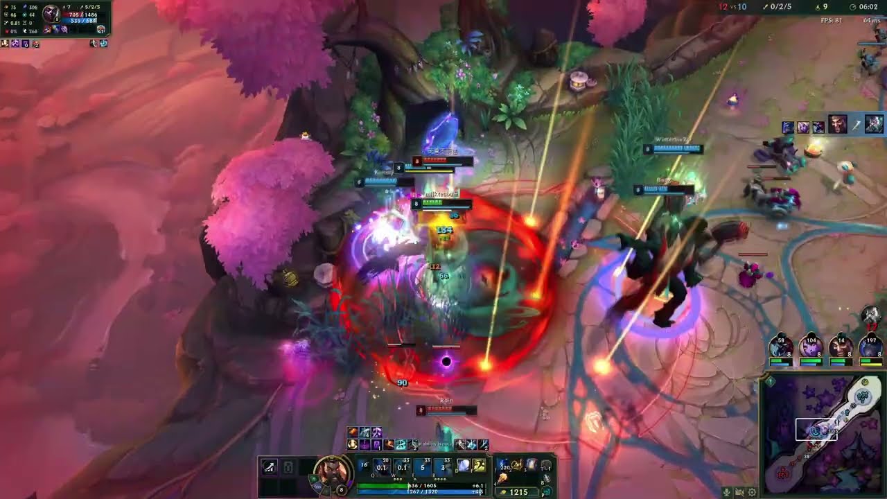 infinite healing vs infinite chooming