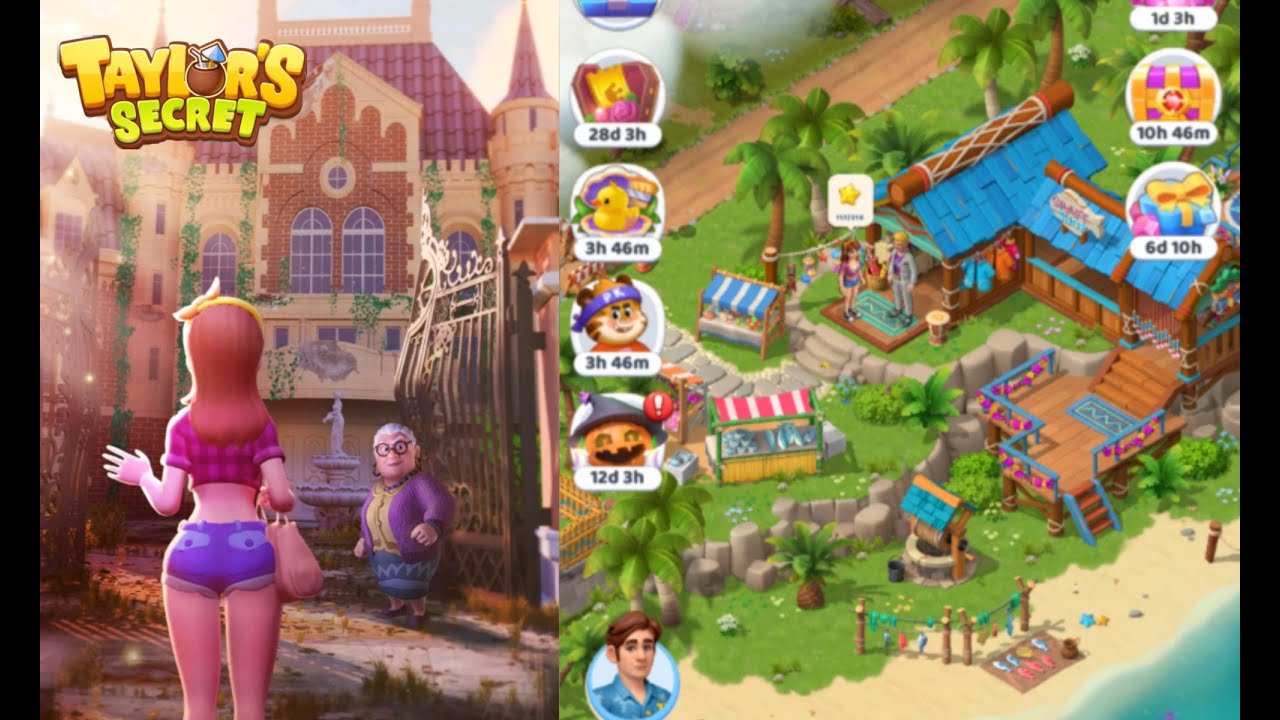 Taylor's Secret: Merge Story | 🍦Level  22 🍹Part  30 🌮🥙