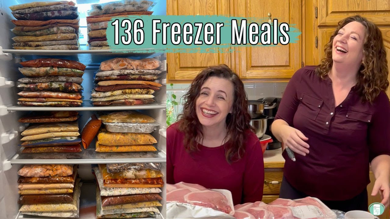 136 Freezer Meals! | Easy Family Meal Prep Recipes