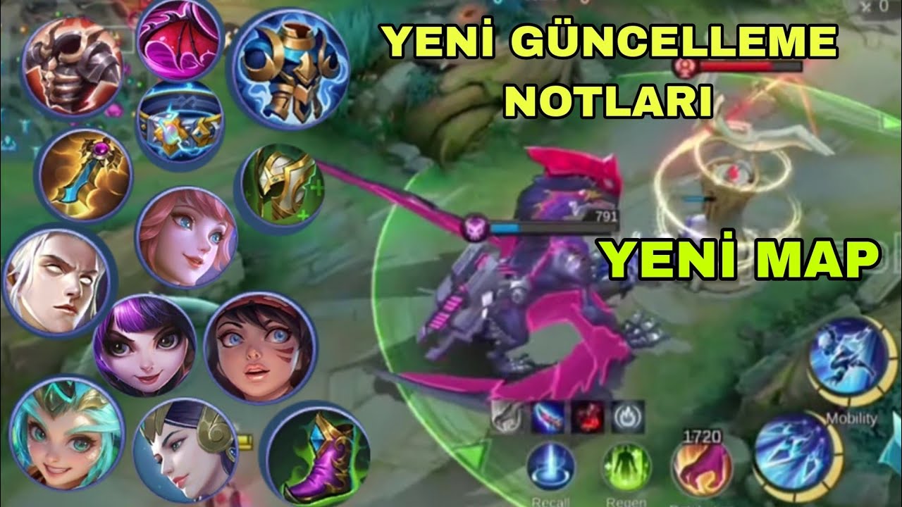 YENİ GÜNCELLEME NOTLARI KADİTA,LYLİA,CHANG'E BUFF İTEMLER DEĞİŞTİ MİDAS ARTIK YOK