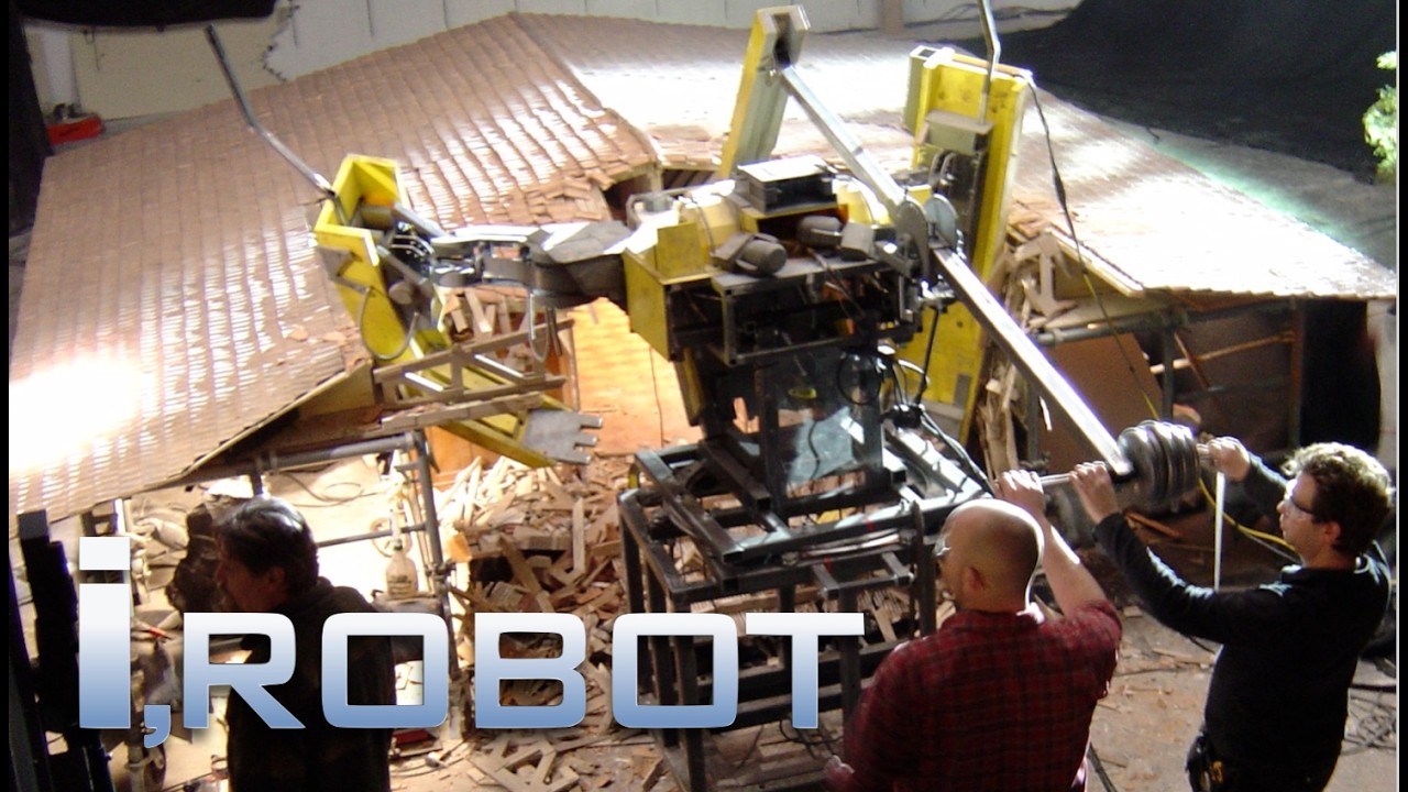 I, ROBOT miniature effects