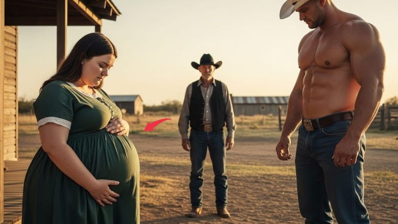 « Sa grossesse fut une honte — son père offrit la jeune fille obèse à un cow-boy géant »