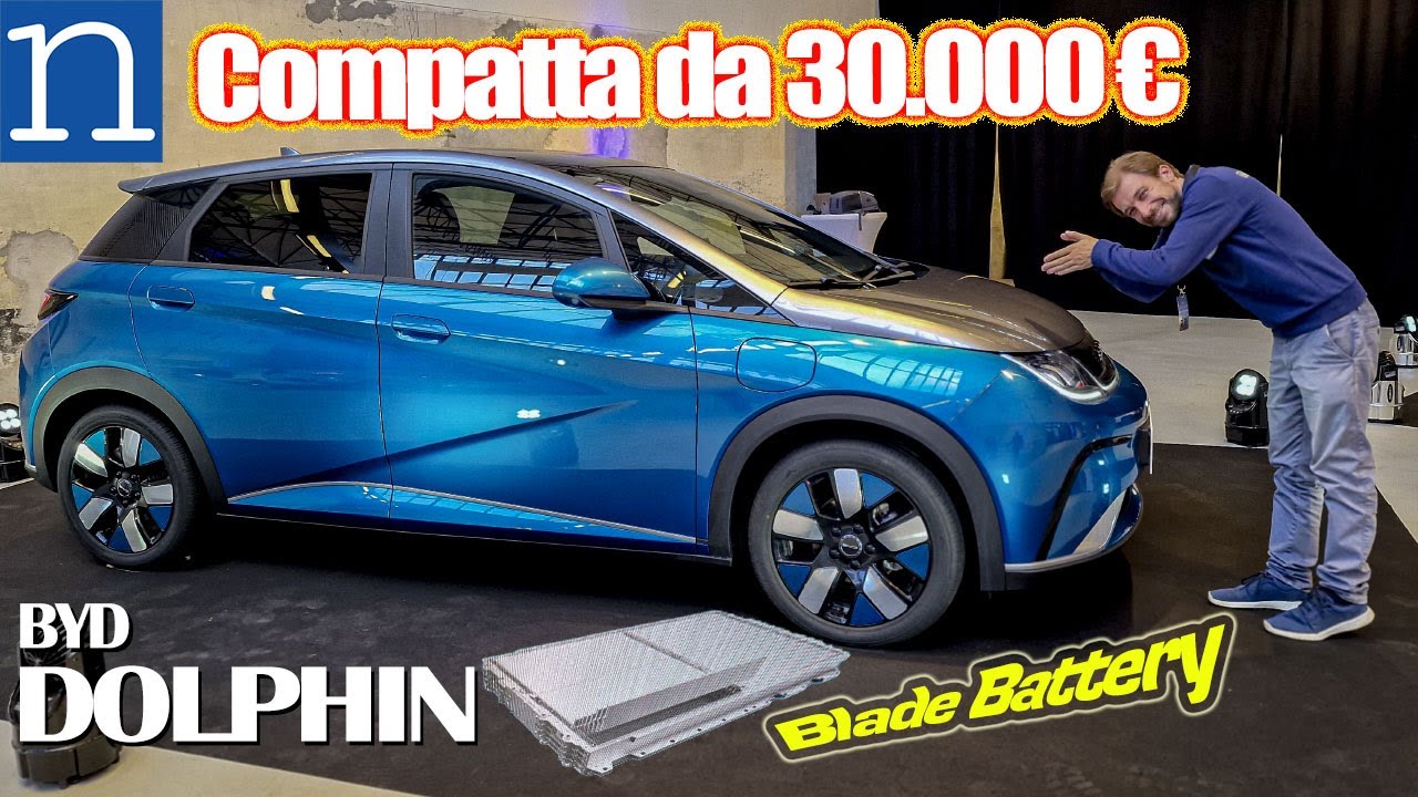 BYD DOLPHIN | Abitacolo, dimensioni, batteria, autonomia e prezzi, come va la piccola cinese