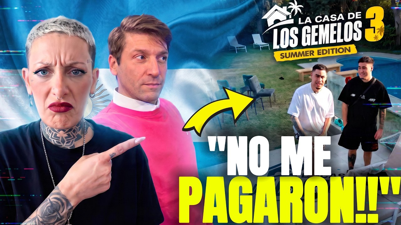FURIA SCAGLIONE ROMPE su SILENCIO y EXPONE BRUTALMENTE LA CASA DE LOS GEMELOS 3 en ENTREVISTA!!🔥