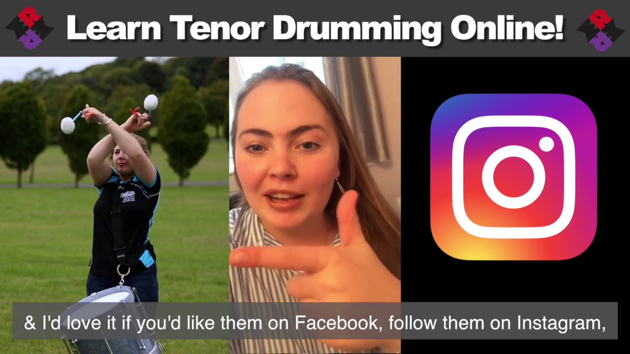 Learn Scottish Pipe Band Tenor Drumming with Eilidh Wynd of the Glasgow Police Pipe Band!