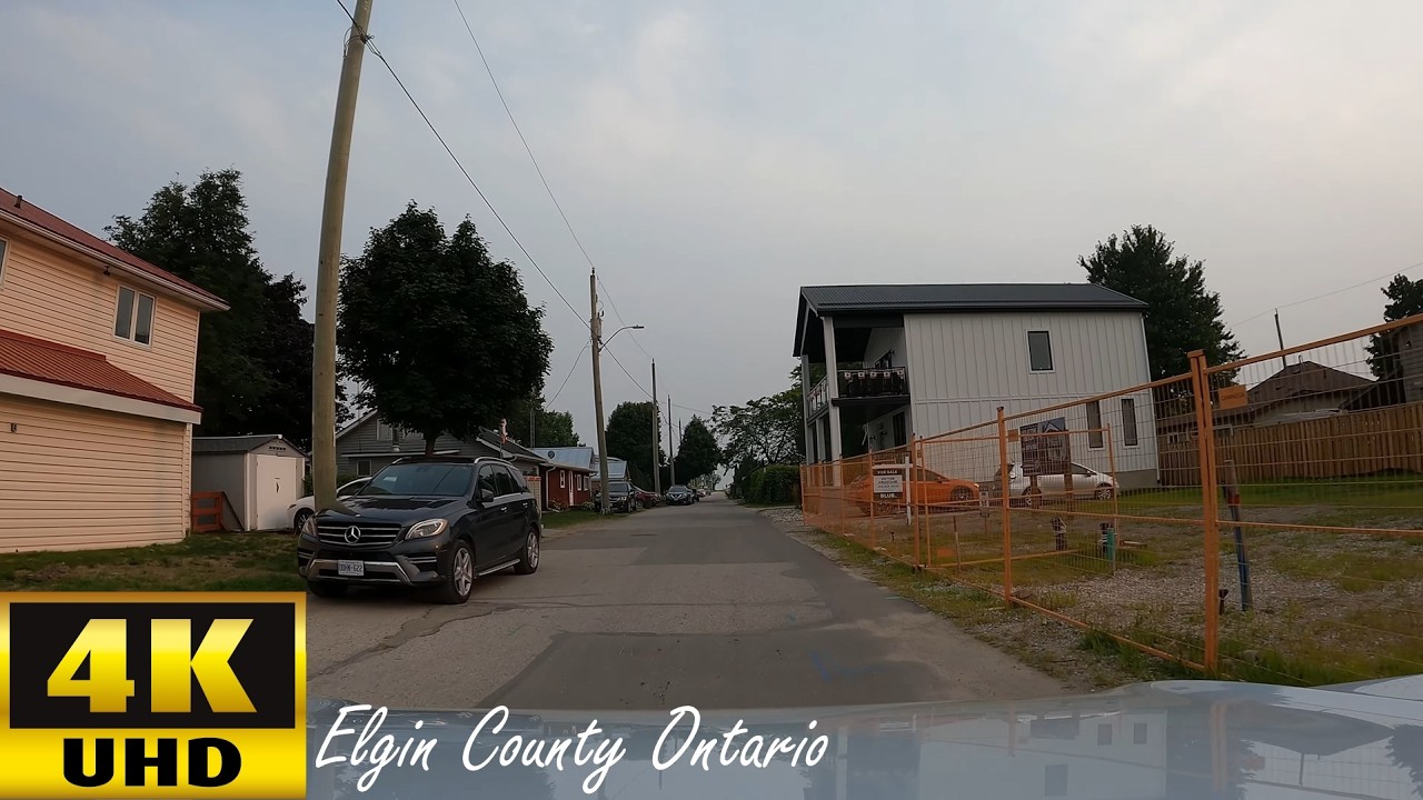 Driving around Elgin County Ontario Canada | Summer 2025 | 4K UHD