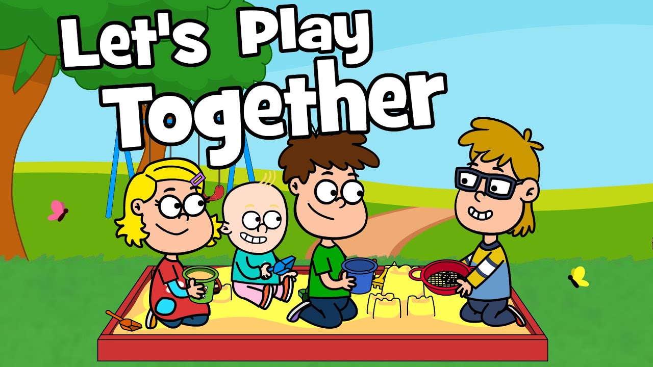 Let's play together! - Children play along song - Hooray Kids Songs & Nursery Rhymes
