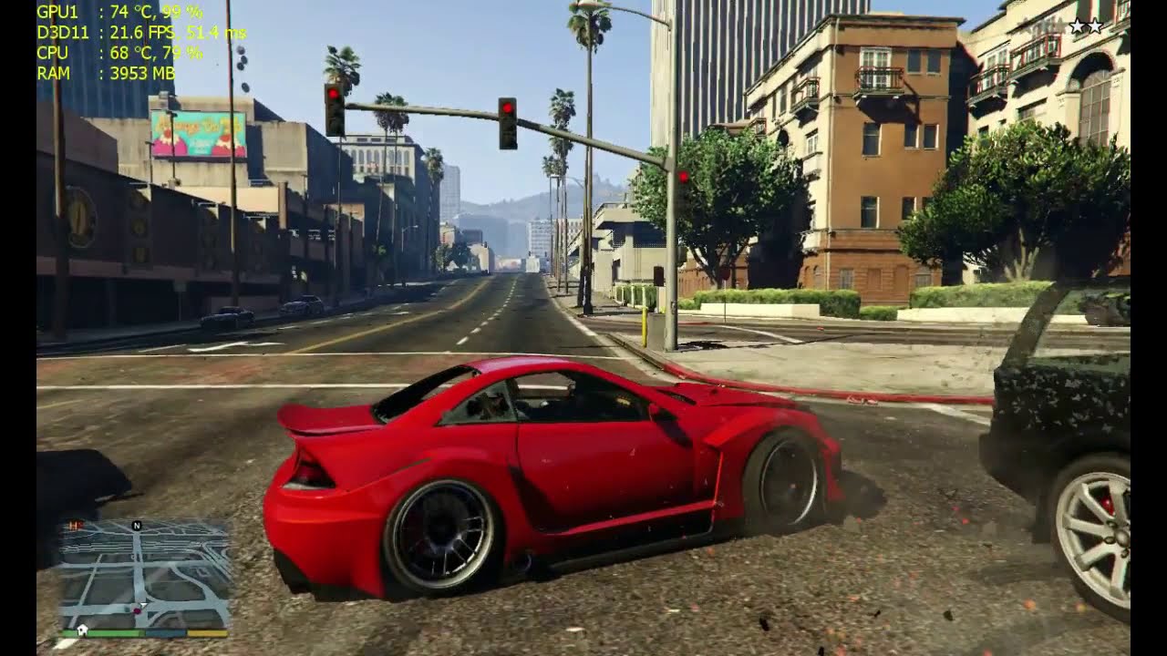 GTA 5 | i5 4210U | GT 820M | 4GB RAM