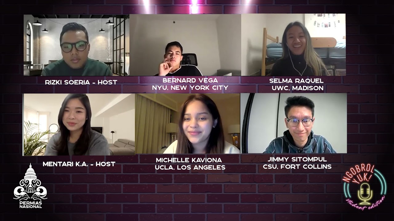 Indonesian Student Experience in the US during Covid-19 | Ngobrol Yuk!