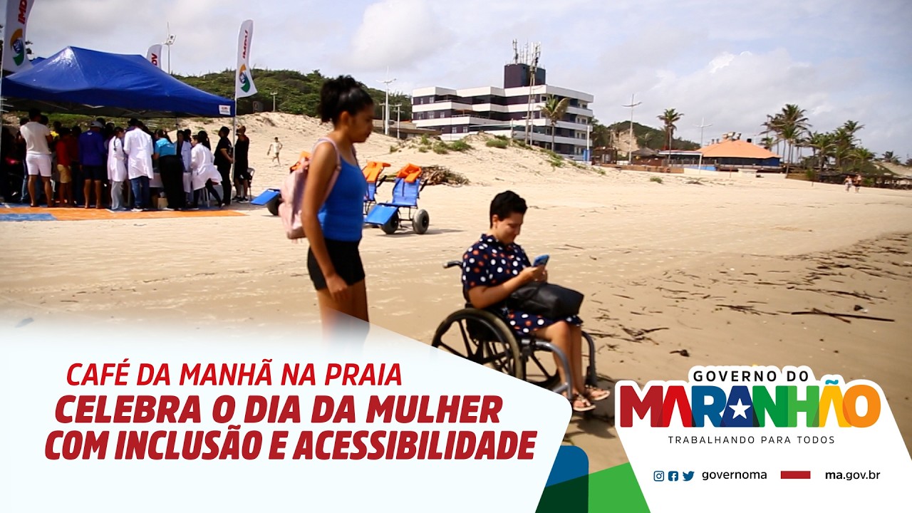 Café da manhã na praia celebra o Dia da Mulher com inclusão e acessibilidade