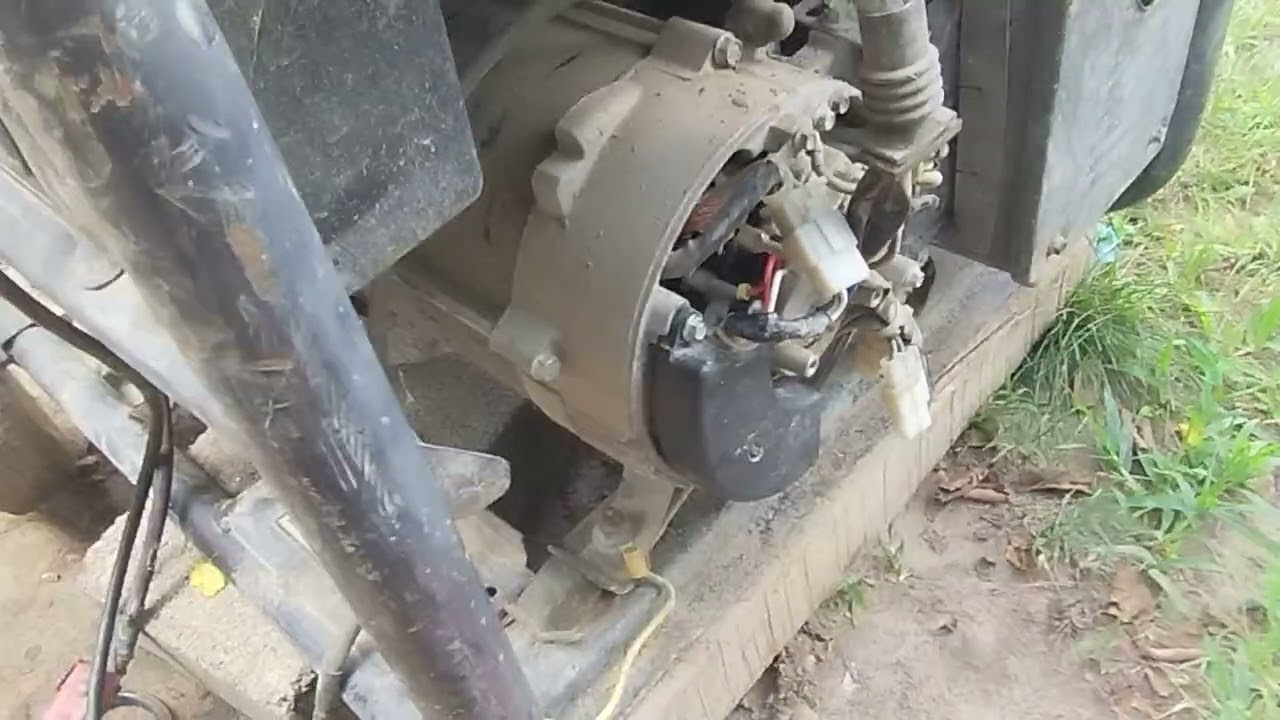 Harbor Freight Predator 9000 generator no power fix (carbon brush assembly)