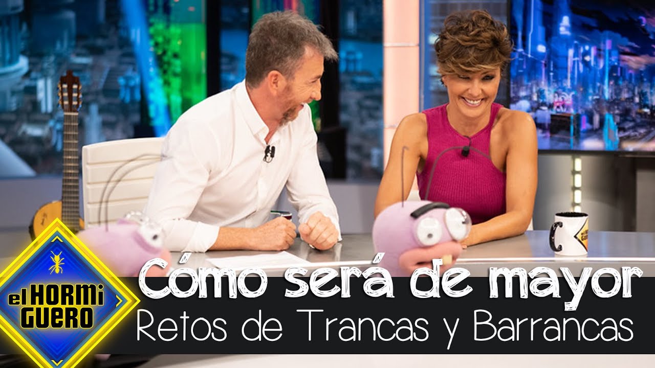 Sonsoles Ónega descubre cómo será de mayor con el juego de Trancas y Barrancas - El Hormiguero