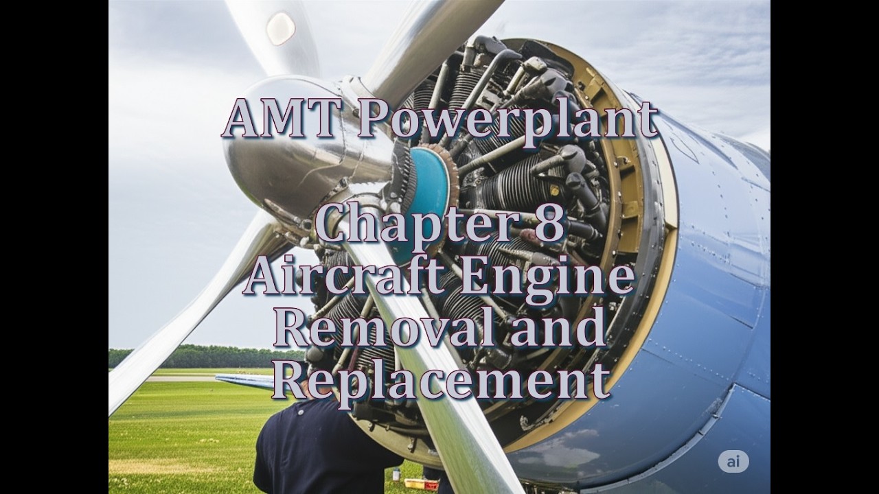 Aircraft Engine Removal And Replacement