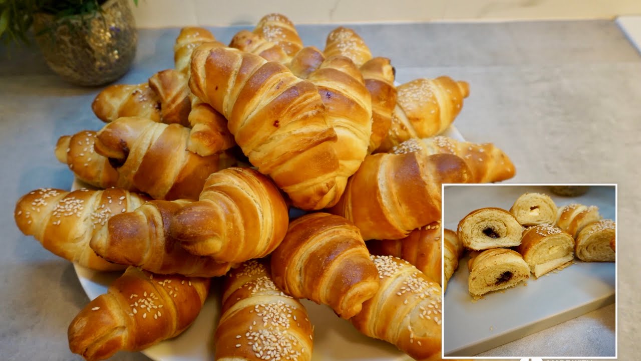 دروست کردنی بەتامترین و ئاسانترین کروسان/ #croissant
