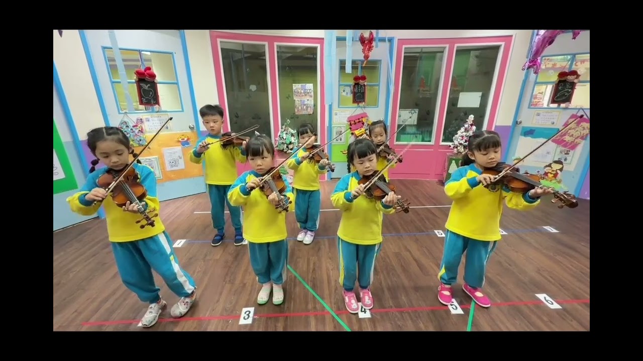 櫻桃班小提琴第一次演出