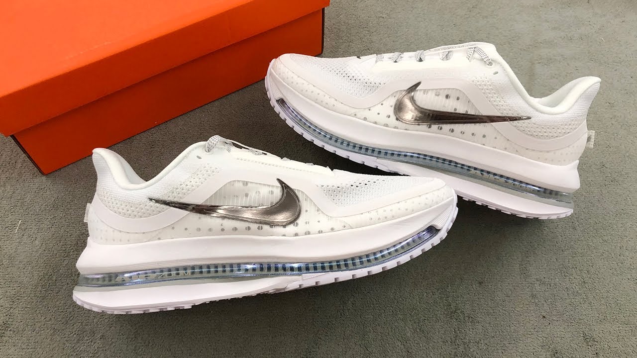 Nike Pegasus Premium White Metallic Silver Sneakers Review