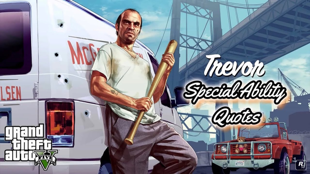 All Trevor's Special Ability Quotes & Voice Lines [GTA 5]