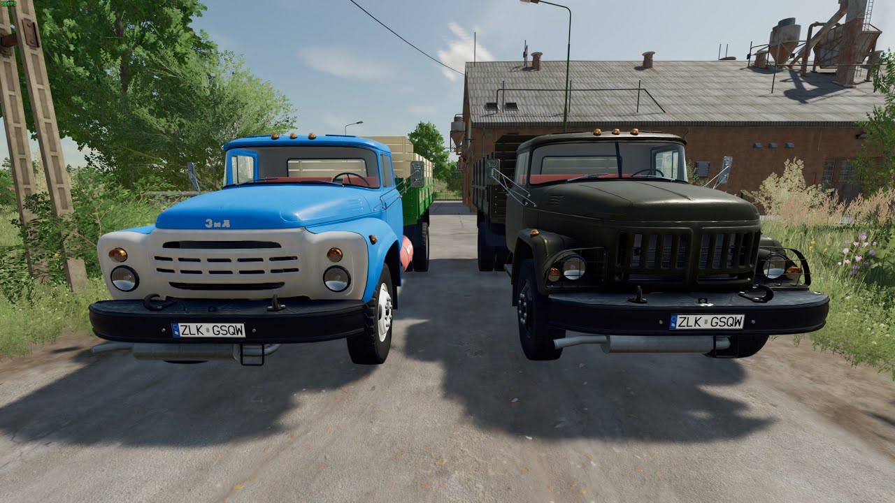 FS22 карта Zielonka закрытый тест ЗиЛа