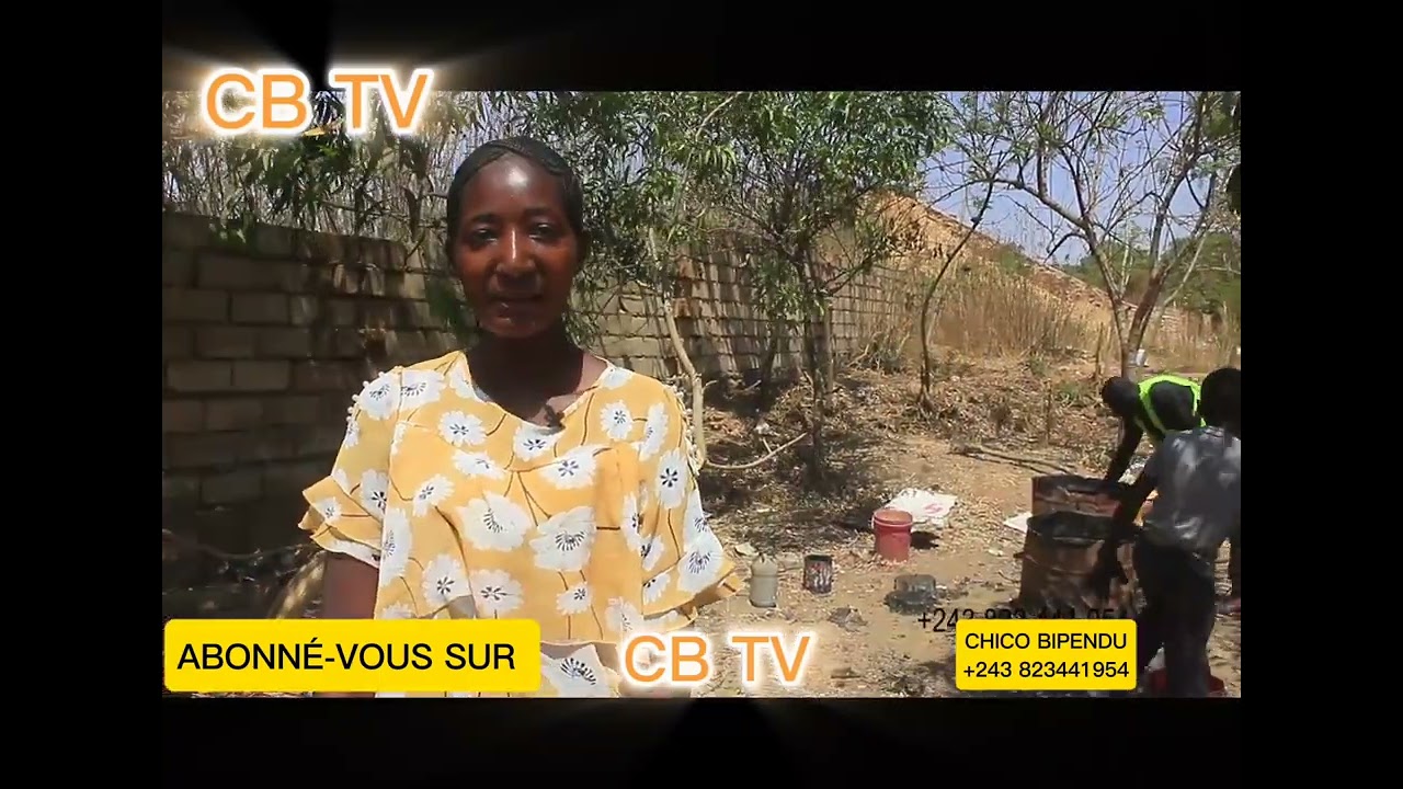 FABRICATION DES PAVÉ EN PLASTIQUE A LUBUMBASHI PART PÈRE JEAN PAUL KASENGU/ NOTRE DAME DE GUADALUPE