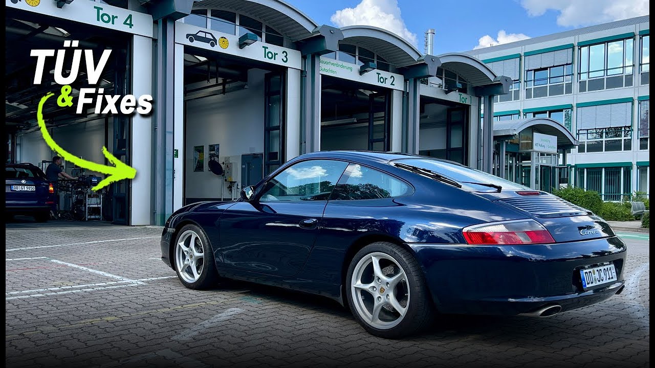 Реставрация Porsche 911 (996) — пришло время для TUV и устранения новых проблем — часть 79