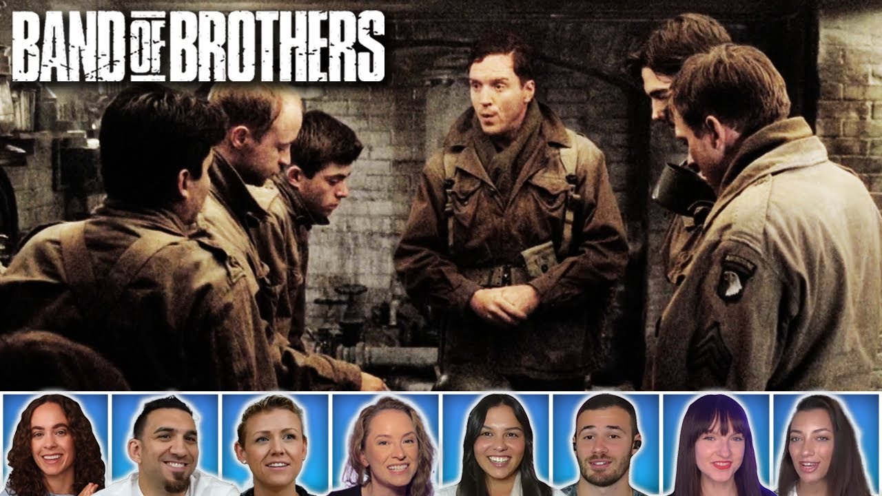 Reactors Reacting to WINTERS ASSIGNING SECOND PATROL | Band of Brothers 1x8 'The Last Patrol'