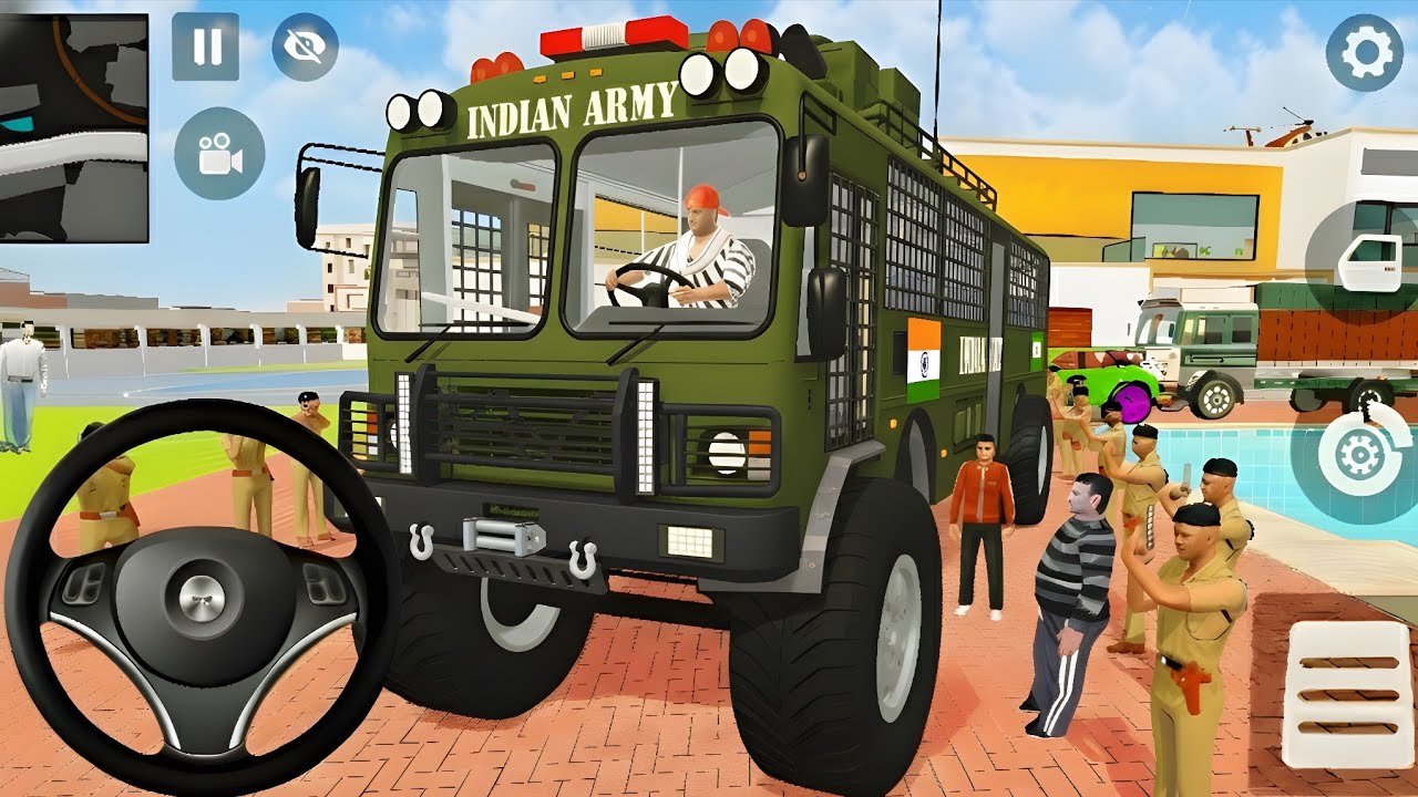 Franklin Purchase Lexriy New Gun Army Bus 🤑Indian Theft Auto Simulator | New update 🤩💥