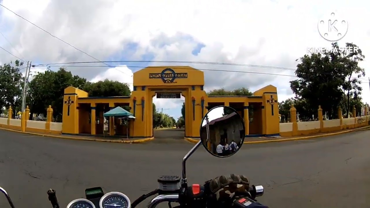 Saliendo de Leon hacia Managua Motocicleta Genesis GE150-6
