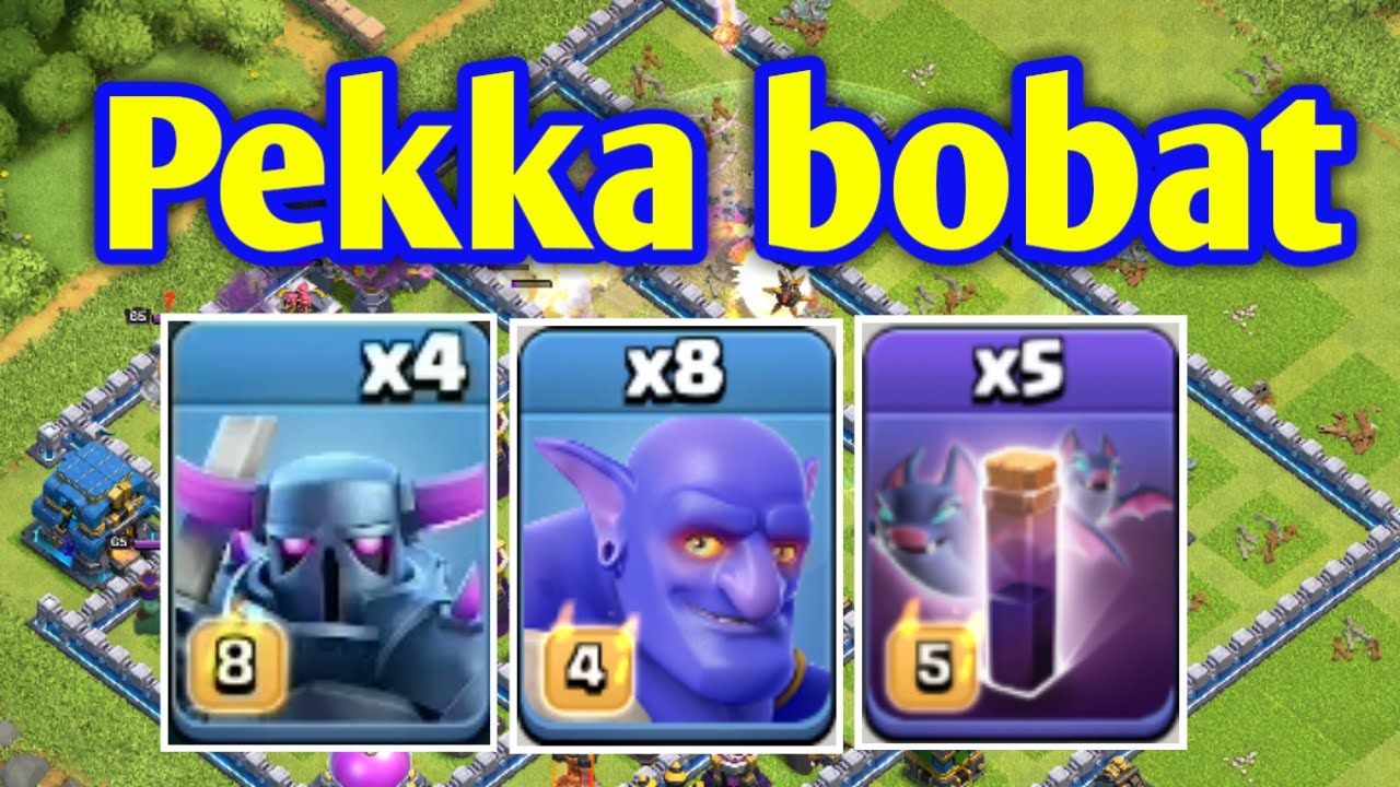 Pekka bobat super strong and simple use attack strategy at th12 in legend league! Clash of clans