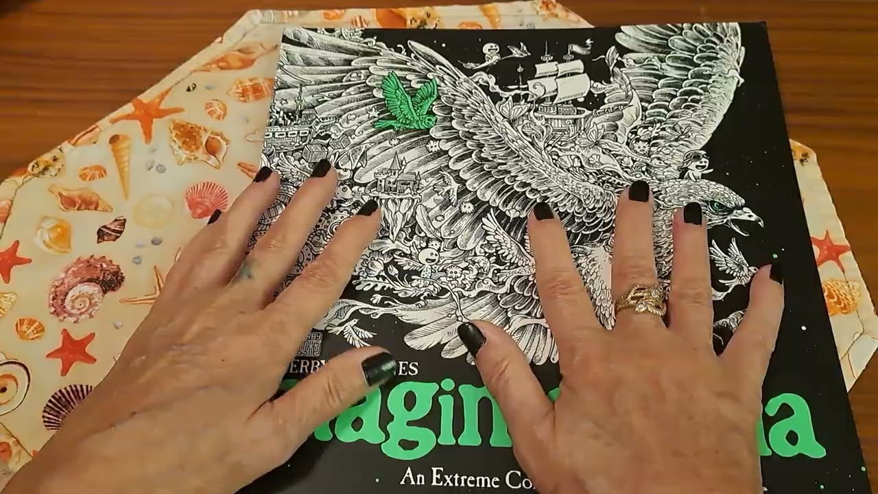 Untouched Coloring Books- my winter project