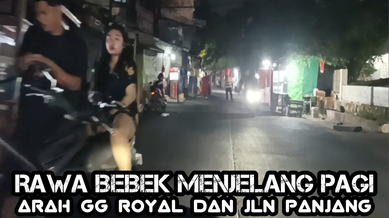 Melintas Jalan Tanah Pasir, Rawa Bebek Arah Gang Royal Dan Jalan Gedong Panjang Jakarta