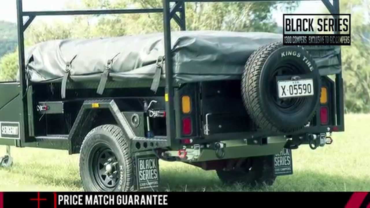 Sergeant Black Series Camper Trailer WALKTHROUGH
