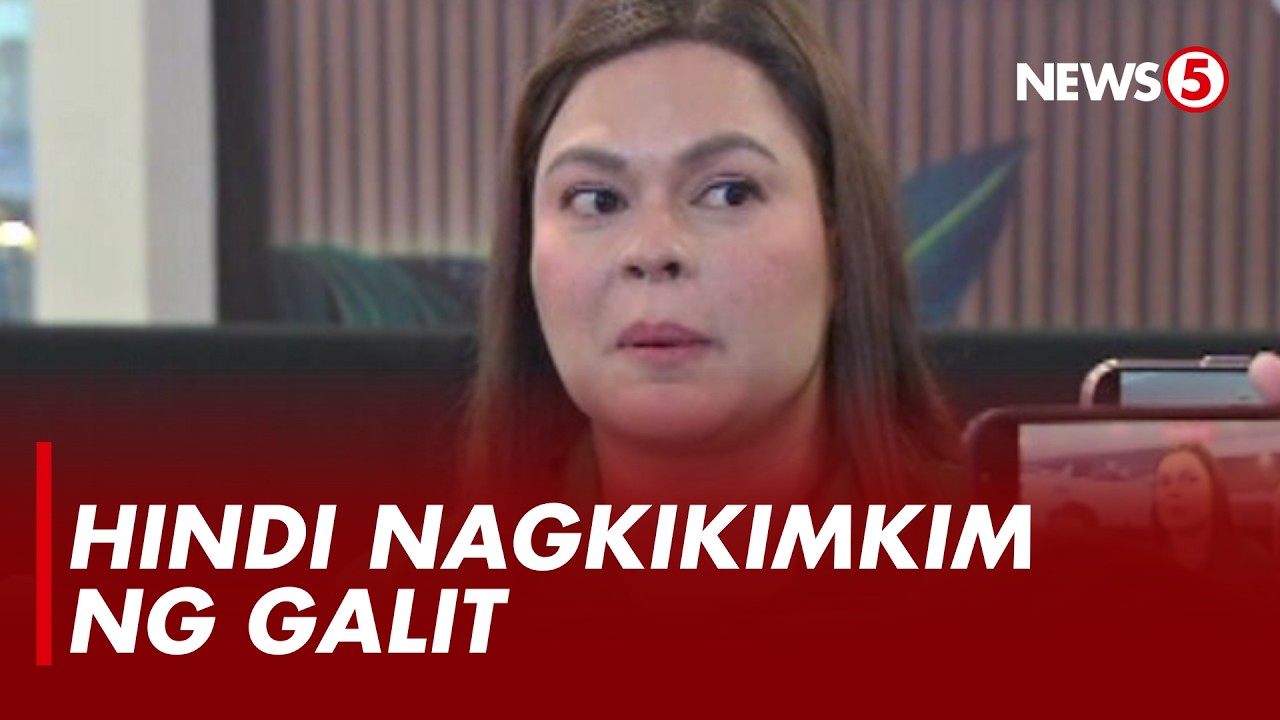 'Wala lang 'yan sa'kin': VP Sara, hindi raw pinepersonal ang umano'y paninira at batikos sa kanya