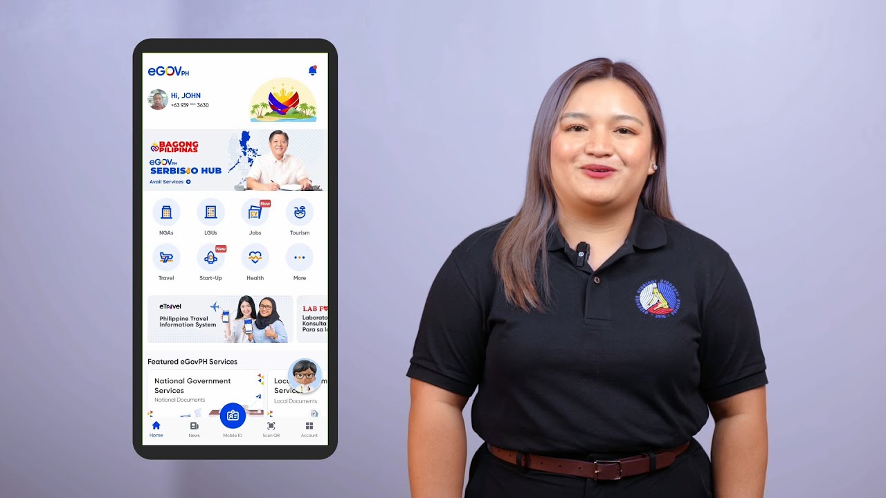 EGOVPH APP: eTravel Instructional Video