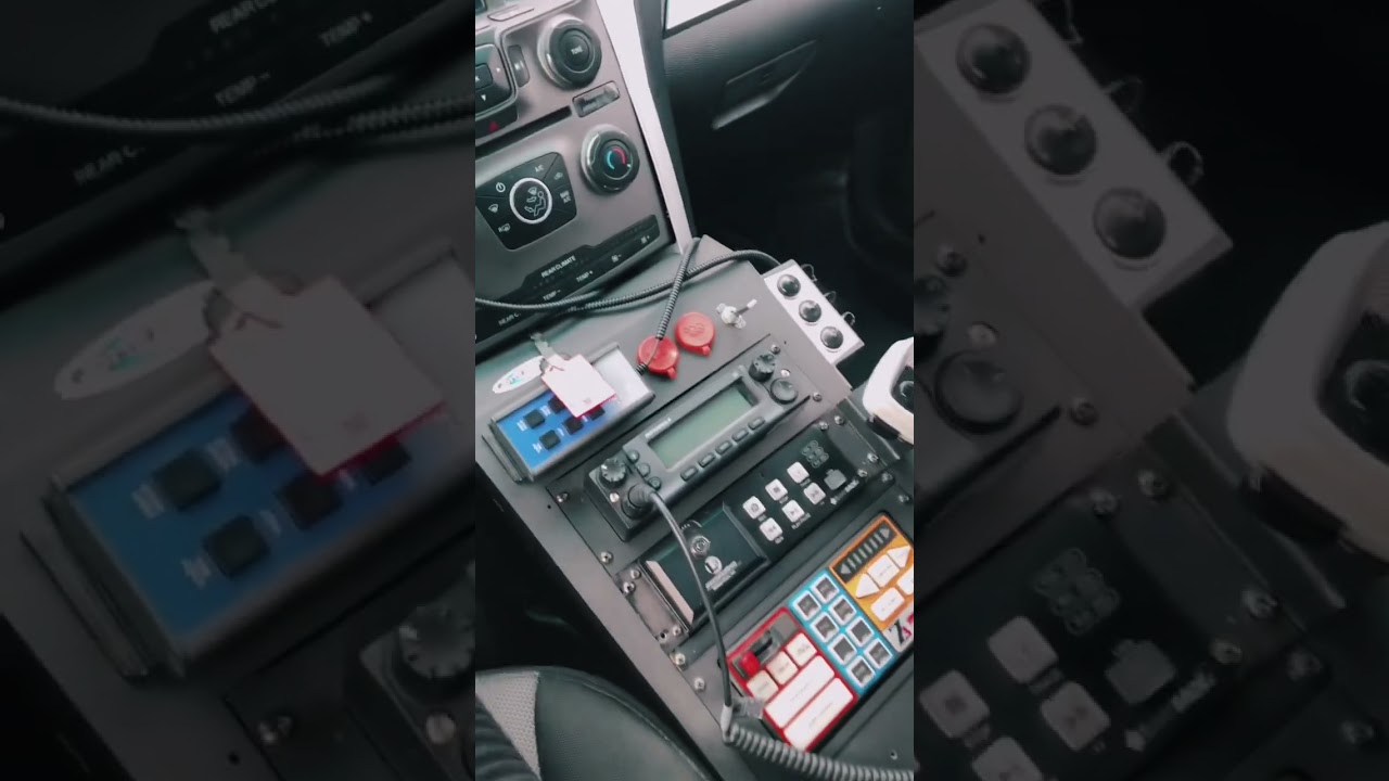 Ever Wondered What It's Like Inside a Real Police Car?