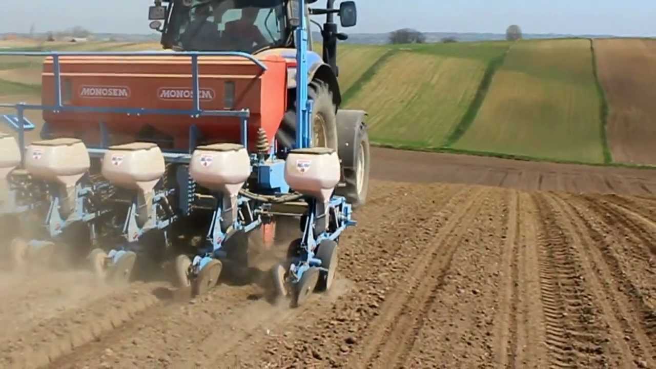 Siew Kukurydzy 2012 New Holland 6070 Monosem EXTEND