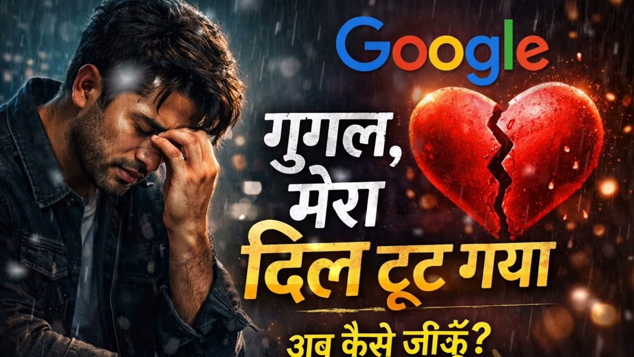 गूगल मेरा दिल टूट गया 💔 | अब कैसे जीऊँ मैं? | Heart Broken Sad Song 2026 | Emotional Hindi Song