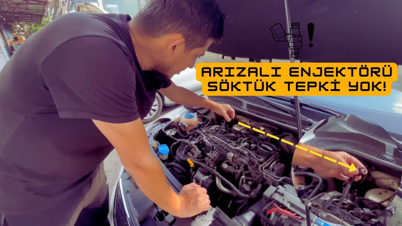 Seat Toledo Cay Motor Tekleme -Arızalı Enjektörü Söktük Tepki Yok!