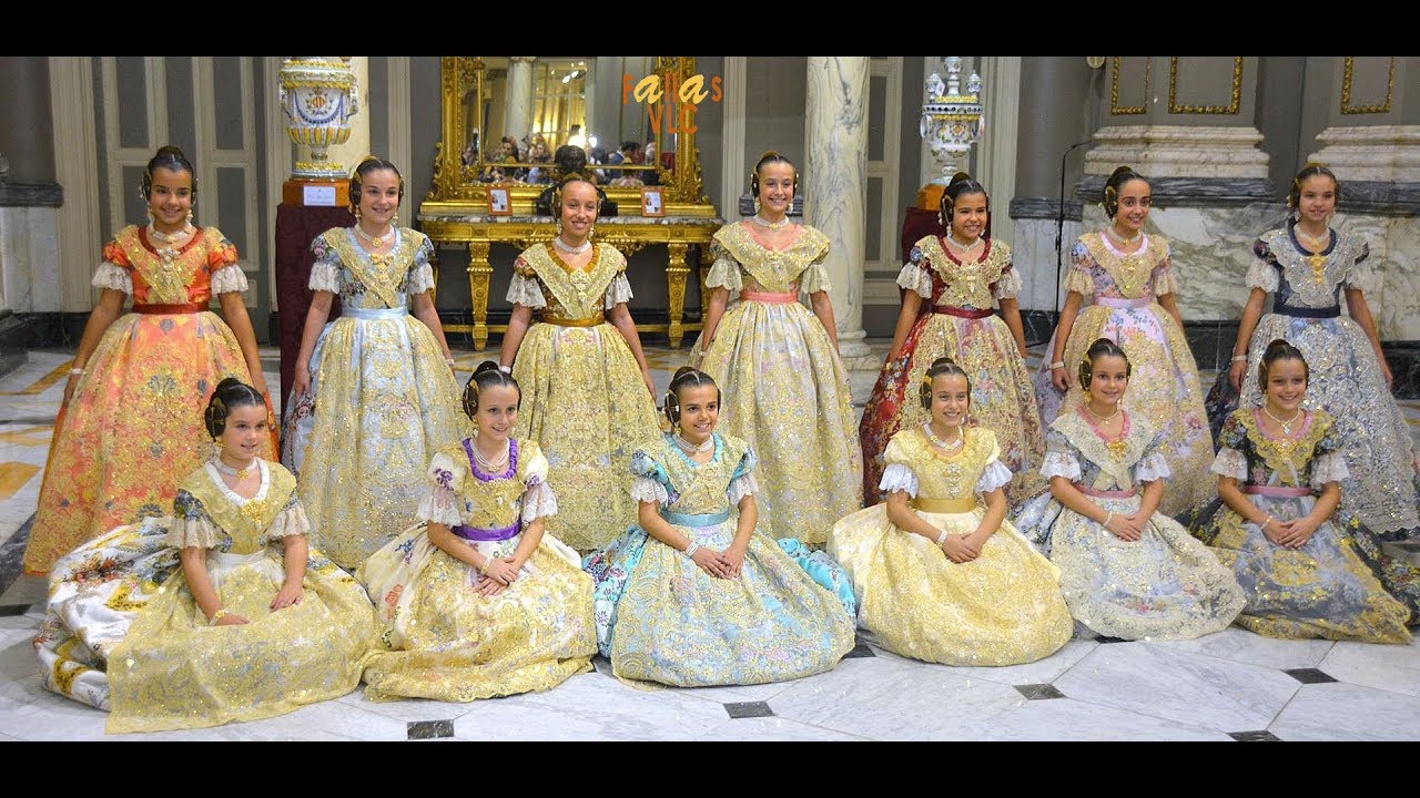 Fallas VLC - Proclamaci&oacute; FFMMVV i Corts d'Honor 2018: 11-10-2017