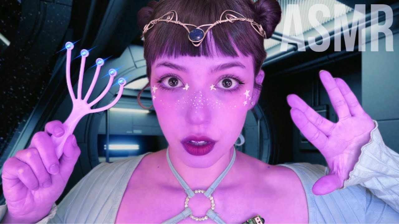 [ASMR] VOCÊ FOI ABDUZIDO POR UMA ALIEN QUE FAZ TESTES 👽
