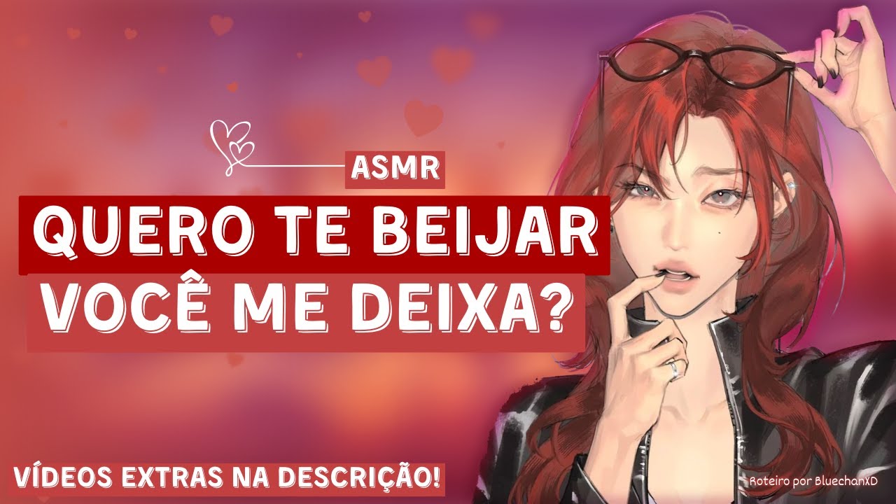 「ASMR」Uma patricinha que te persegue e te quer | Quero te beijar, você me deixa?