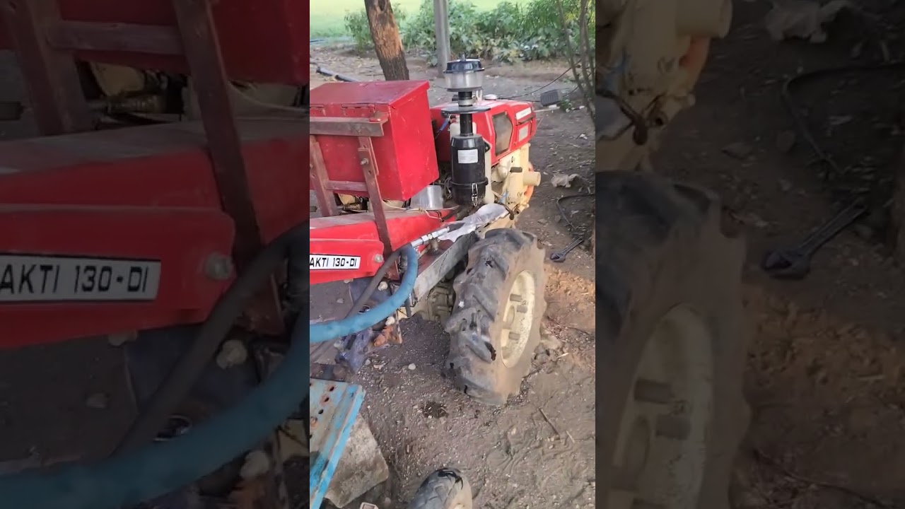 Vst hydraulic attachment . #agriculture #vstattachment #jugad #sanedo