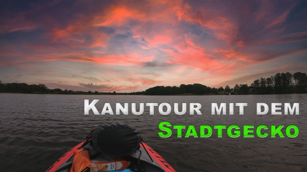 Unangenehme Begegnung zwischen Lindow und Neuruppin😱🐑😰 Zweitägige Kanutour
