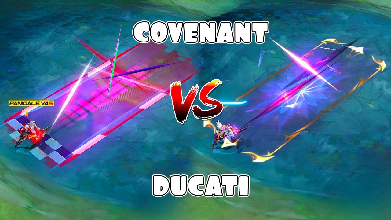 Benedetta Covenant VS Ducati Skin Comparison | MLBB
