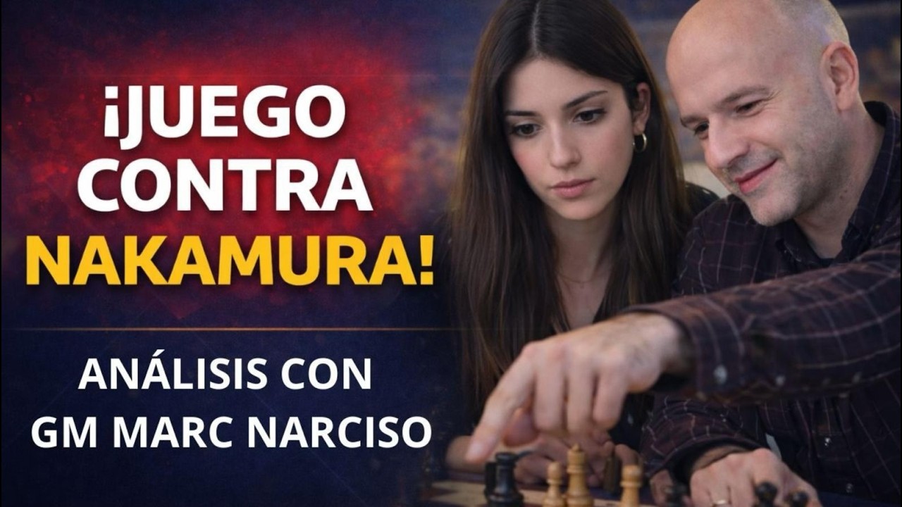 ¿Podía ganar a NAKAMURA? | Anáisis con GM Marc Narciso