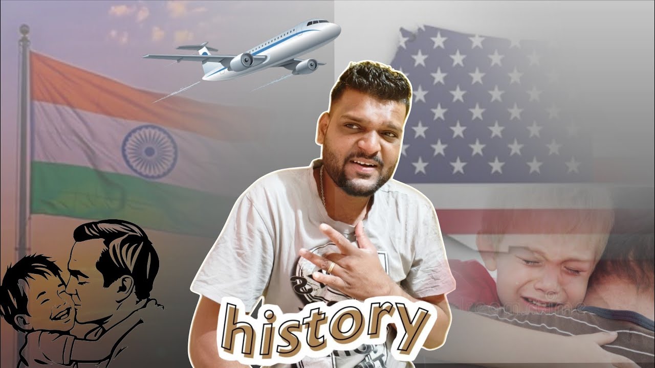 India Family Airport USA History 🤯🥹🥲 Father's Police 🚨🚨 please share it 