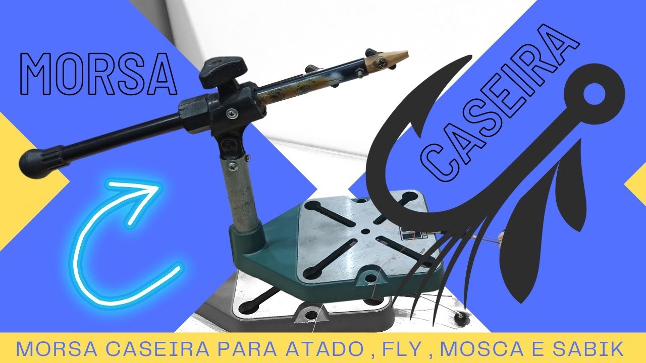 MORSA PARA ATADO CASEIRA , IDEAL PARA Fly , SABIK , JIG DE PENINHA