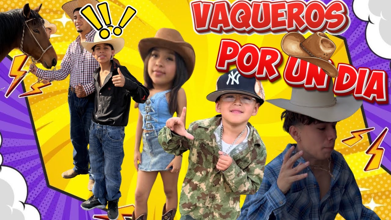FUIMOS VAQUEROS POR 1 DÍA 😱 @LDBMx @Hermanos_MaLi 