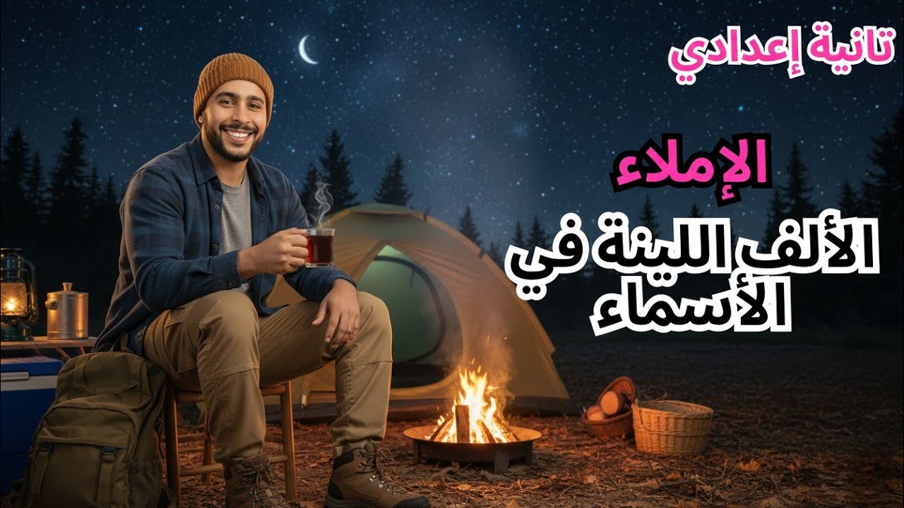 الألف اللينة في الأسماء | تانية إعدادي 