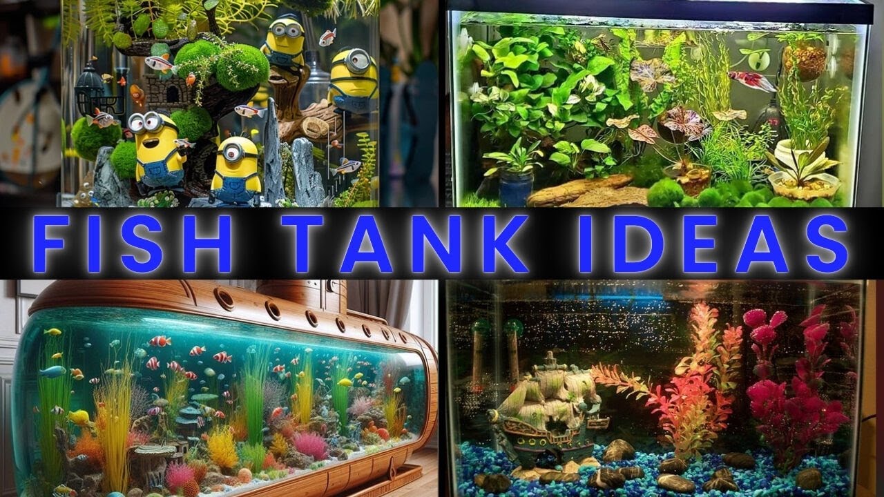 🌊 50+ Stunning Aquarium Fish Tank Ideas 2025 🐠 Planted Aquascapes & Unique Decorations!