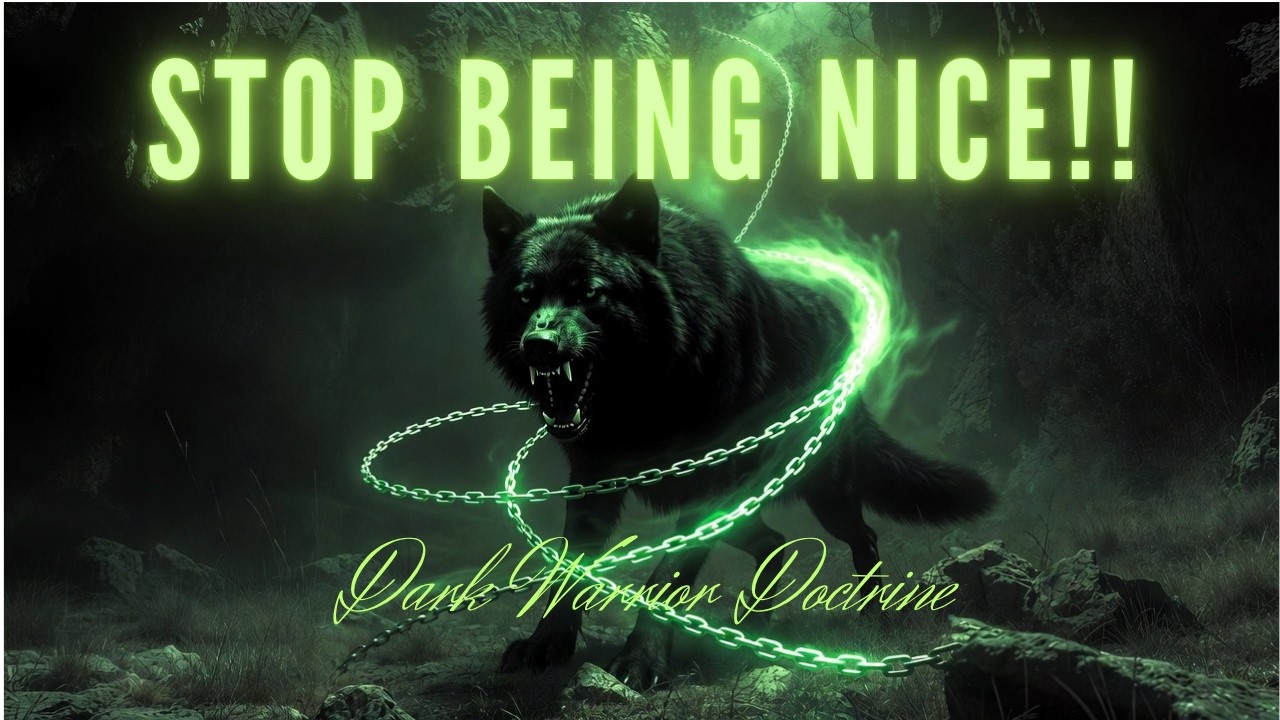 Stop being NICE!! - Machiavelli - Dark Psychology.